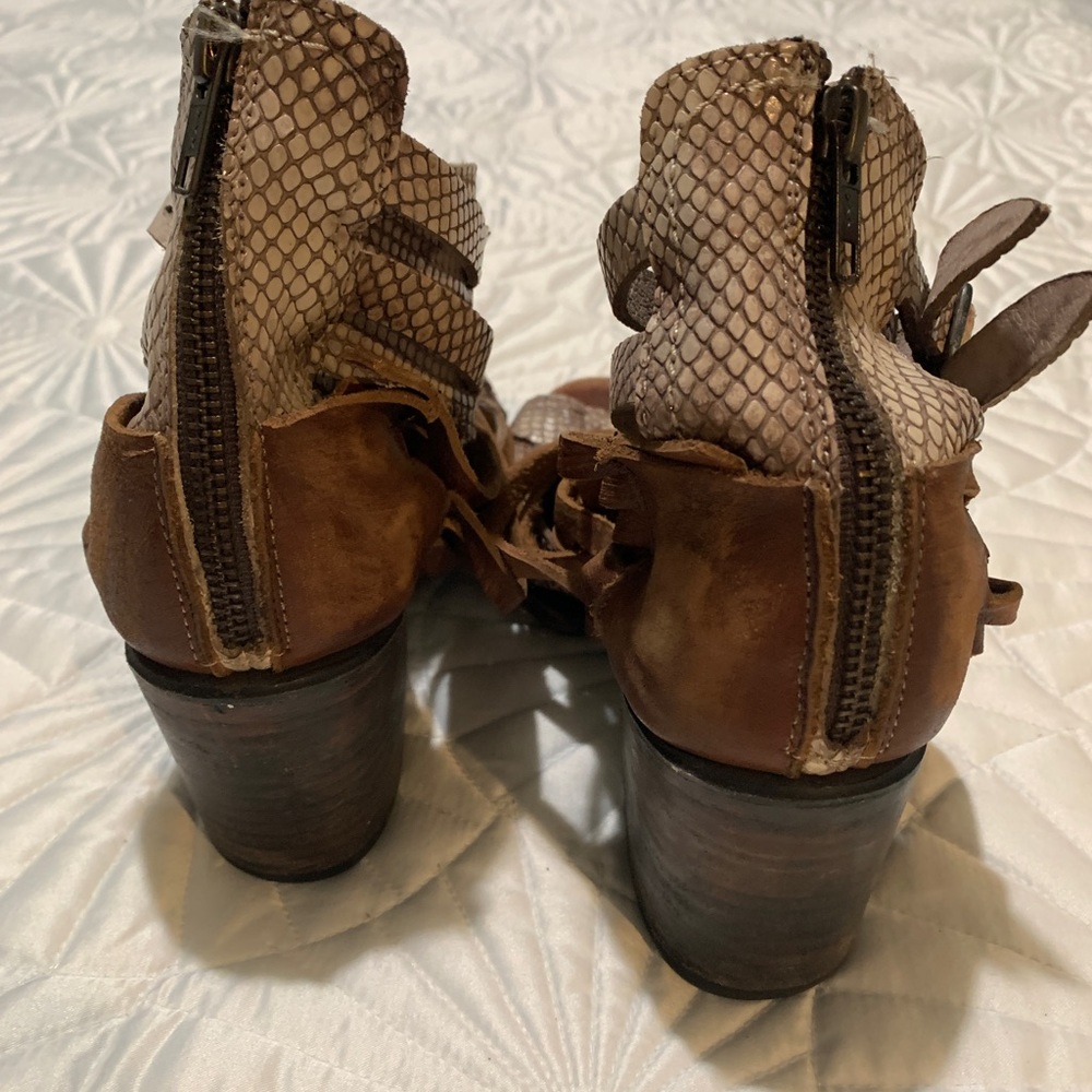 Freebird By Steven Nest Gladiator Style Bootie Sa… - image 4